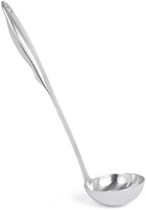 Internet’s Best Stainless Steel Soup Ladle - Large Kitchen Utensil Spoon - Punch Bowl and Soup Pan Ladle