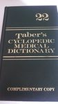 TABER'S CYCLOPEDIC MEDICAL DICTIONARY (THUMB-INDEXED VERSION) (TABER'S CYCLOPEDIC MEDICAL DICTIONARY