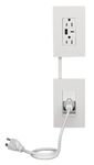 Legrand - Wiremold Wiremold USB Outlet Relocation Kit, Move Outlets Where You Want Them! Type A/C USB Charging Ports, Outlet & Cable Management, IWPEUSBAC-WH,White