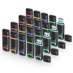 Vanauny 32GB USB Stick 20Pack USB 2.0 Flash Drive 32GB Memory Stick Bulk Pen Drive Thumb Drive Jump Drive for Computer Data Storage (20Pack 32GB)