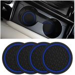 Mandark 4PCS Car Cup Holder Coaster