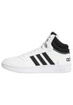 adidas Men's Hoops 3.0 Mid Classic Vintage Shoes Trainers, Core Black Core Black FTWR White, 10.5 UK