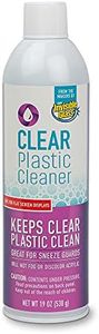 Invisible Glass 91014 Clear Plastic Cleaner Cleans and Protects Plastic Surfaces on Electronics, Appliances, Eyewear, Cars, Trucks, RVs, Boats, and More, Anti-Fog, Anti-Static, 19 Oz, Pack of 1