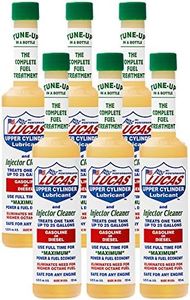 Lucas Upper Cylinder Lubricant & Fuel Injector Cleaner (5.25 oz.)-6 Pack