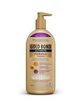 Gold Bond Radiance Renewal Hydrating Body Lotion, 400ml Pump Bottle, Hydrating, Moisturizing and Exfoliating Lotion With Coconut Oil, Cocoa Butter and African Shea Butter