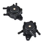 zalati 808656 Fuel Pump 2pcs Replacement Compatible with Briggs & Stratton 491922 691034 692313 808492 Kohler 24 393 16-S 24 393 04-S Honda 16700-Z0J-003 Kawasaki 49040-7001 Lawn Mower