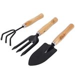 Gambit Gardening Tools kit Hand Cultivator Trowel Garden Fork (Small)