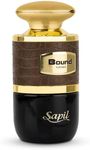 Sapil Bound Toilette for Men 3.4 Oz(100 ml) – Eau de Toilette with Long-Lasting Dubai Scent, Oriental Spicy Blend of Green Mandarin, Cardamom, Orange Blossom & Tonka Bean for Daily & Special Occasions