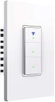 Smart Light Switch, 3 switches WiFi Smart Switch Button, Compatible with Alexa and Google Home, Remote Control with Timing Funtion, No Hub Required,Smart Life APP Provides Control from Anywhere