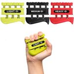 DICYWUDI Grip Strength Trainer, Finger Strength Trainer for Grip Strength Training for Fingers, Wrists, and Hands for Home, Office, Gym, Climbing, Athletes, Musicians, and Therapy