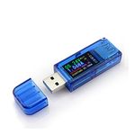 EFILLOOC® USB Charger Doctor Voltage Tester Voltmeter Ammeter for Charger Power bank (AT-34 USB 3.0)