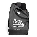 Bramble - Baby Car Seat Travel Bag for Airplane Gate Check in & Identification - 85cm x 45cm - Waterproof (Black)