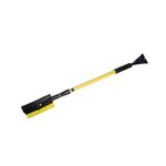 Subzero 5412PBT 54" Extendable Snow Broom with Pivoting Dual Head with Squeegee and Integrated Ice Scraper (Colors May Vary)