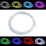 kingmaled PMMA Optic Fiber Light Cable Side Glow for Fiber Optical Lighting Decoration and High-brightness Star Ceiling Led Kit Light - [Ф0.16in/4mm*1m]