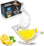 Zulay Bird Lime Squeezer - Easy and Durable Lime Wedge Squeezer - Bird Lemon Squeezer with Pour Spout - Lime Slice Squeezer Holiday Gift - Manual Lemon Juicer- Bird Juicer Bar Accessory - 1 Pack