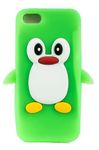 The Little Shop Designer Penguin Back Cover case for iPhone 5/5S/5G (Green)