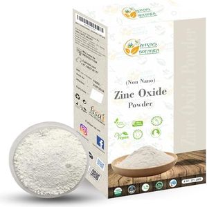 Herbs Botanica Zinc Oxide Powder Non Nano Zinc Oxide Powder Organic for Skin Protection, Healing, Baby Diaper Rash Cream, Sunscreen, Acne, Cosmetics, DIY Cream Pharmaceutical Grade 8oz / 227 GMS