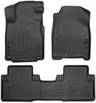 Husky Liners Custom Fit WeatherBeater Molded Front and Second Seat Floor Liner for Select Honda CR-V Models (Black)