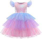 NNJXD Princess Girl Flower Dress Se