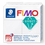 STAEDTLER 8010-002 FIMO Effect Oven-Hardening Polymer Modelling Clay - Galaxy White (57g)