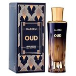 NASEEM Oud Aqua Perfume Alcohol Free With Composition Of Floral Oud Saffron Long Lasting Arabian Fragrance For Unisex, Liquid Extrait De Parfum, 80ml