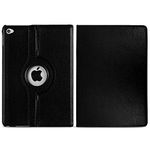 iPad Case For iPad 2 3 4 Case (Oldest Models) 360 Rotating Leather Flip Stand Wallet Smart Cover For iPad 2 /iPad 3 /iPad 4 (Black)