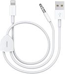 [Upgraded] Aux Cord for iPhone, Lig