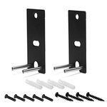 Tendodo 1 Pair of Black Wall Mount Brackets Replacement for Bose 752341-0010 OmniJewel Wall Bracket Compatible with Bose Lifestyle 650 Home Entertainment System and Bose Surround Speakers 700