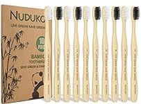 NUDUKO Bamboo Toothbrushes Soft Bri