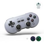 8Bitdo Sn30 Pro Wireless Bluetooth Controller, Hall Effect Joystick Update, Retro Gamepad for Switch, PC, Steam Deck, Android, Raspberry PI, iPhone, iPad, macOS and Apple TV (Gray Edition)