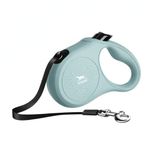 Petology Retractable Dog Leash | 3 Meter (10ft) Nylon Tape | for Dogs Upto 12kgs | Heavy Duty Rope, 360° Tangle-Free, One-Hand Brake & Lock System, Anti-Slip Comfortable Grip