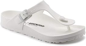 Birkenstock Gizeh Unisex Thong Sandals, EVA, White, 11 US Women/9 US Men