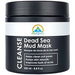 Dead Sea Mud Mask for Skin Cleansing and Moisturizing, Pore Cleansing & Smooth Skin (250g./8.8oz.) (Single)