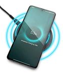 Encased Samsung Wireless Charger Galaxy Note 10 Plus/Ultra / 20 / S10 /S20 / S21/ S22 / S23 Charger Quick Charge 3.0 Wireless Pad - Fast Charging Qi Enabled (Case Compatible Design) (Black)