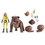 Marvel Legends Series Marvel's Crystal and Lockjaw, Deluxe Comics Collectible 6-Inch Action Figures