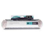 Axus Decor Silk Touch Roller, Medium Pile (Mink Series) Suitable for Smooth & Slightly Textured Walls or Ceilings, Compatible with Double Arm Frame, 12" x 44mm, 9mm Nap