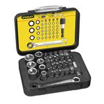 Stanley Tools 39Pc Fm Bit+Skt Set+Ratchet (Single)