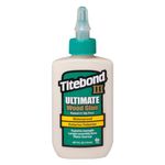 Titebond 1412 Ultimate Indoor Outdoor Wood Glue Waterproof 4oz, Brown