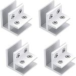 INCREWAY Glass Clamp, 4 Pack Adjust