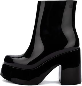 Melissa Nubia II Women's Platform Boot, Black, 5