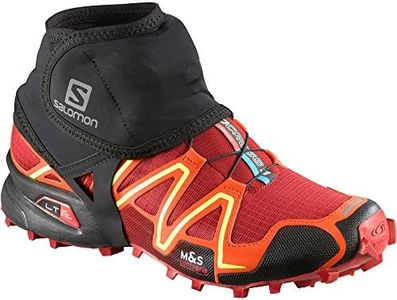 Salomon 329166 Trail Gaiters Low, Men, Black, Large 9.5-12