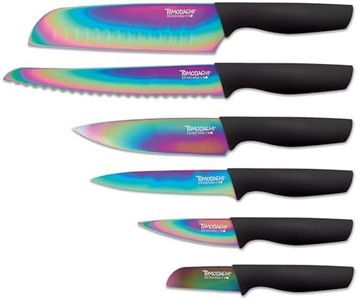 Hampton Forge HMC01A656D Rainbow Titanium – 12 Piece Cutlery Set – Multi