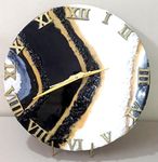 Resin Art Wall Clock with Ajanta Wall Clock Machine