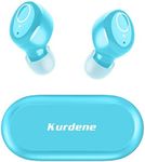 Wireless Earbuds,Kurdene S8 Pro Bluetooth 5.2 Earbuds[AI-Enhanced Call Noise Cancelling][48H Playtime][Fast Charging] Deep Bass Earphones Microphone Waterproof Light-Weight in-Ear Headphones for Work