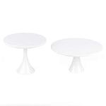 Hotity Set of 2 Round Cake Stands M