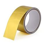 MAGT Heat Shield Tape, Gold Aluminum Foil Self-Adhesive Heat Reflective Waterproof High Temp Heat Tape for Car Intake Pipe and Engine Bay