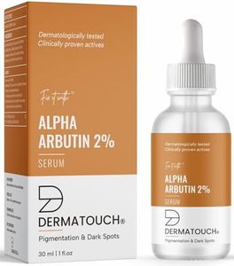 DERMATOUCH Alpha Arbutin 2% Serum | Best For Pigmentation & Dark Spots Reduction | Suitable To All Skin Types | For Both Men & Women | 30ml