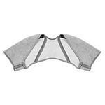 Double Shoulder Brace Shoulder Supports Compression Shoulder Belt Elastic Shoulder Protection for Dislocation Pain Shoulder Wrap Protector S Grey