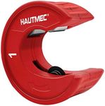 HAUTMEC Pro 1 Inch Automatic Copper Tube Cutter - 1 in. Maximum Nominal Pipe Capacity (1-1/8 in. Outer Diameter), for PVC, Copper, Aluminum and Thin Stainless Steel Tube HT0217