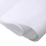 Sedir Fusible Interfacing Fabric Medium Weight 100cm Wide White Non Woven One Sided Iron On Interfacing Iron on Fabric for Sewing, Quilting, Topstitching, Crafting, Collars and Dress Making by (3m)